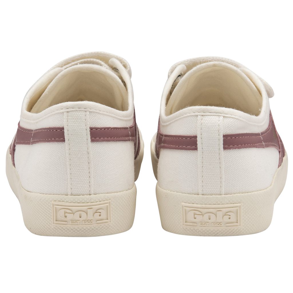 Gola Vegan Classics Coaster Strap Sneakers Branco Rosa Portugal | BLKU08297