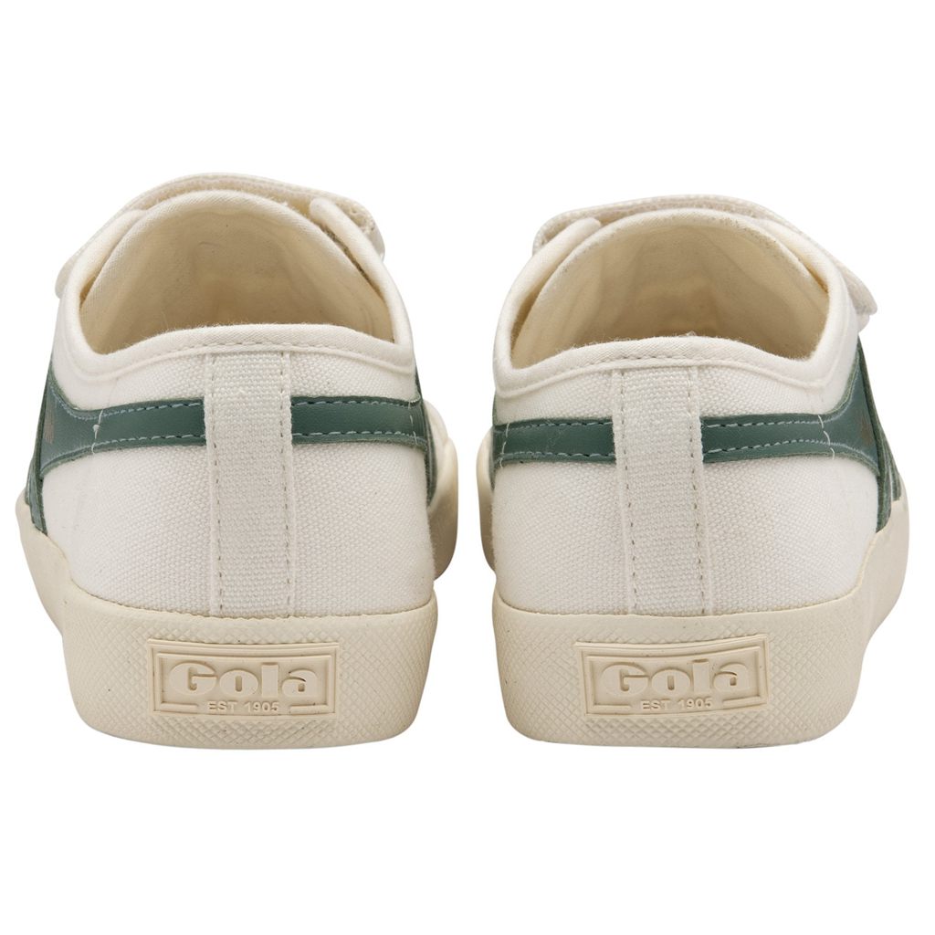 Gola Vegan Classics Coaster Strap Sneakers Branco Verdes Portugal | YSML28065