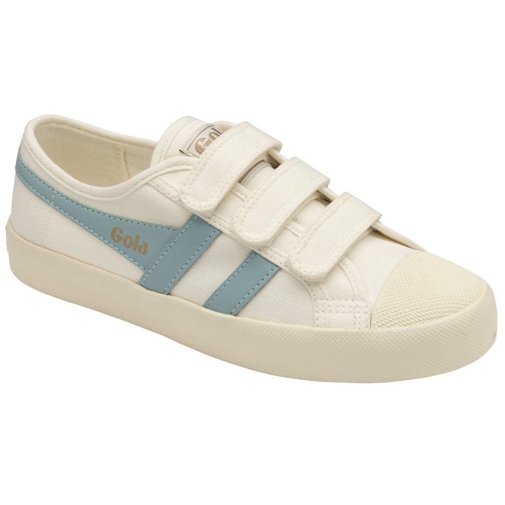 Gola Vegan Classics Coaster Strap Sneakers Branco Azuis Portugal | OHNF79580