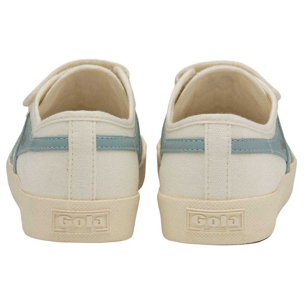 Gola Vegan Classics Coaster Strap Sneakers Branco Azuis Portugal | OHNF79580