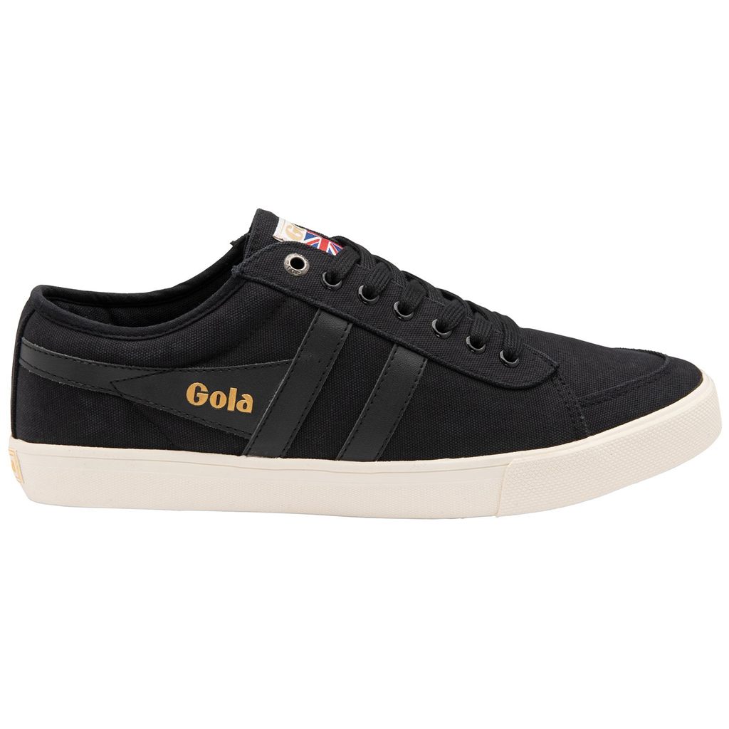 Gola Vegan Classics Comet Plimsoll Sneakers Pretas Pretas Branco Portugal | YCMA13405
