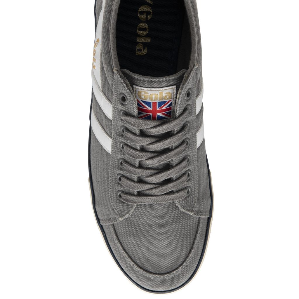 Gola Vegan Classics Comet Plimsoll Sneakers Branco Azul Marinho Portugal | NWPZ52614