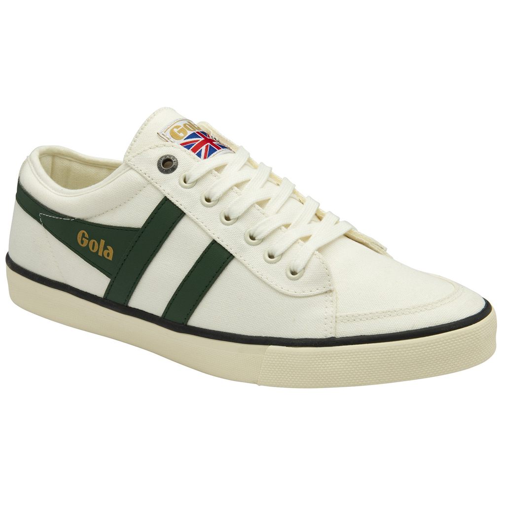Gola Vegan Classics Comet Plimsoll Sneakers Branco Pretas Portugal | SIAD39401