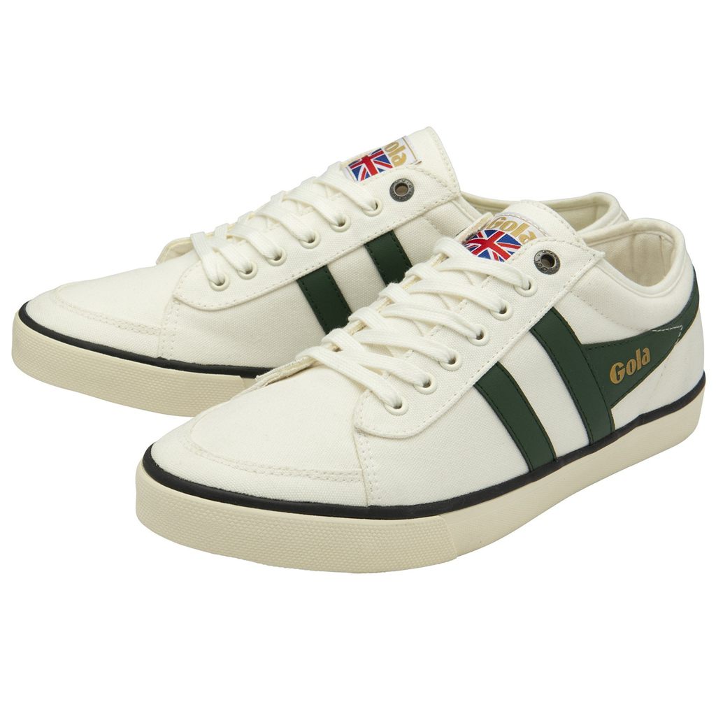 Gola Vegan Classics Comet Plimsoll Sneakers Branco Pretas Portugal | SIAD39401