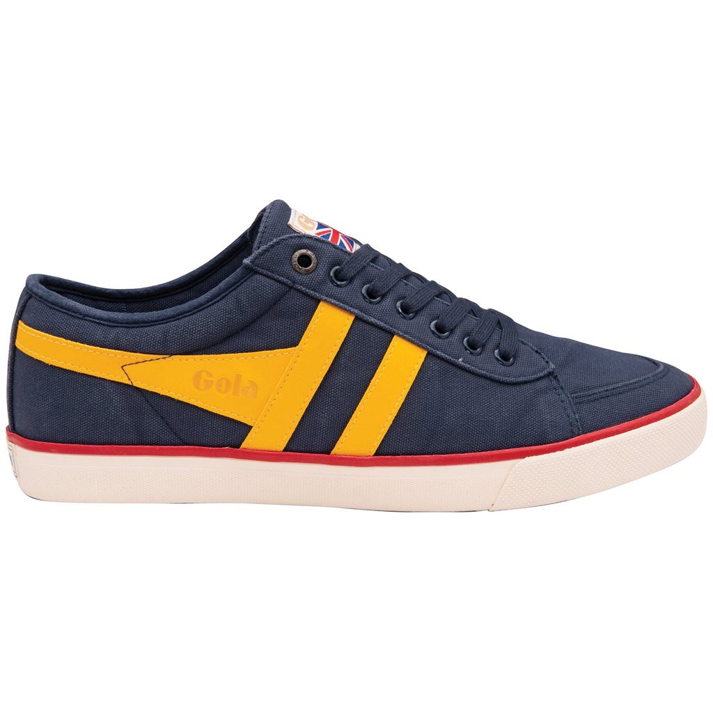 Gola Vegan Classics Comet Plimsoll Sneakers Azul Marinho Vermelhas Portugal | MWHU62081