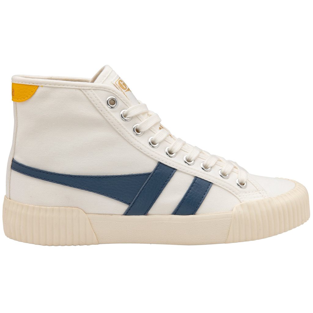 Gola Vegan Classics Rally High Plimsoll Sneakers Branco Portugal | RKAN39406