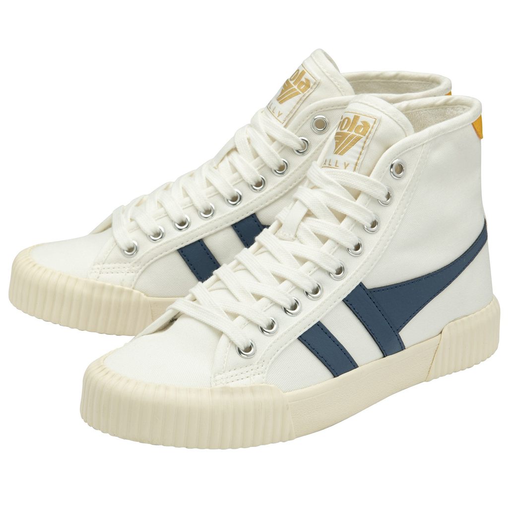 Gola Vegan Classics Rally High Plimsoll Sneakers Branco Portugal | RKAN39406