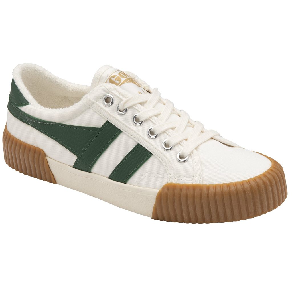 Gola Vegan Classics Rally Plimsoll Sneakers Branco Verdes Portugal | DUEY92607