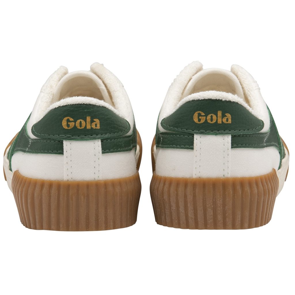 Gola Vegan Classics Rally Plimsoll Sneakers Branco Verdes Portugal | DUEY92607