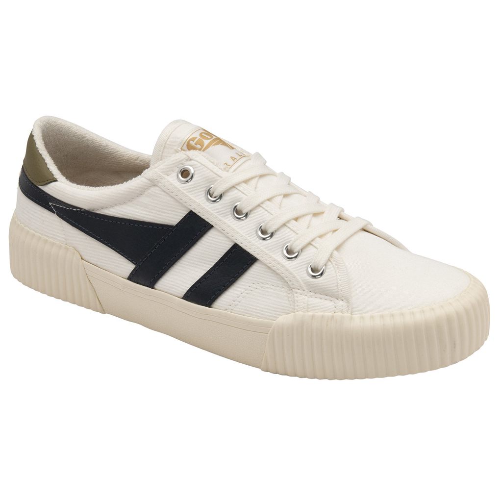 Gola Vegan Classics Rally Plimsoll Sneakers Branco Azul Marinho Caqui Portugal | VHNB78016