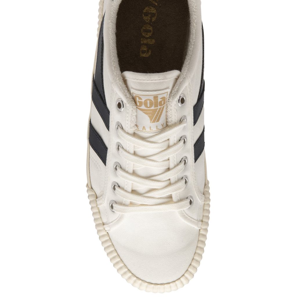 Gola Vegan Classics Rally Plimsoll Sneakers Branco Azul Marinho Caqui Portugal | VHNB78016