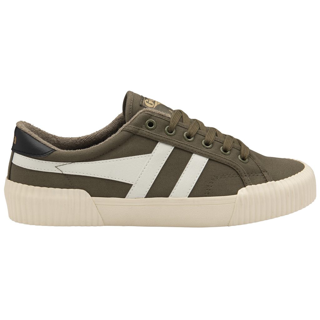 Gola Vegan Classics Rally Plimsoll Sneakers Caqui Branco Pretas Portugal | HXPD87045