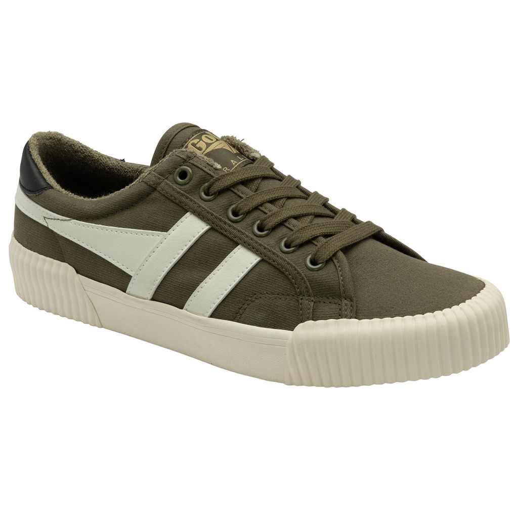 Gola Vegan Classics Rally Plimsoll Sneakers Caqui Branco Pretas Portugal | HXPD87045