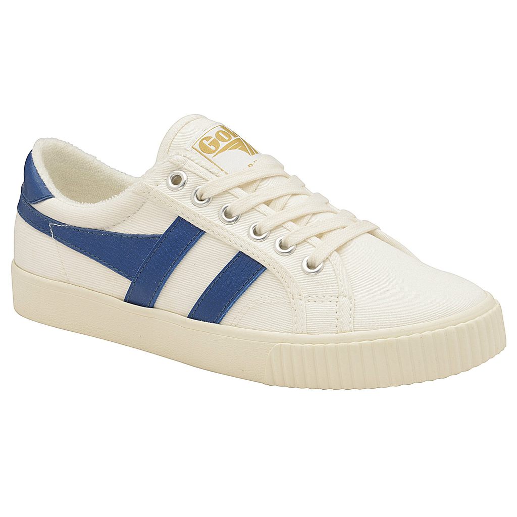 Gola Vegan Classics Tennis Mark Cox Sneakers Branco Azuis Portugal | TAIU74918