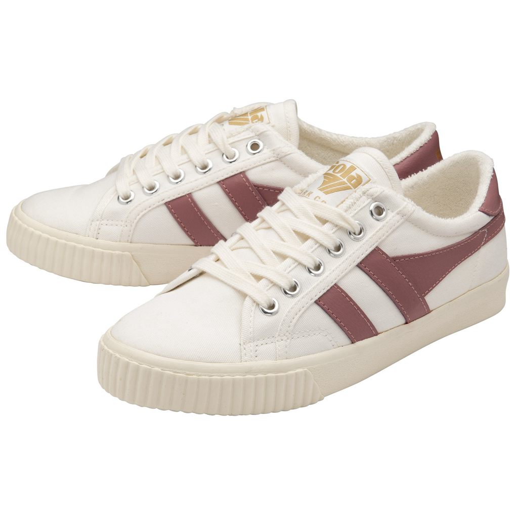 Gola Vegan Classics Tennis Mark Cox Sneakers Branco Rosa Portugal | FJBY69017