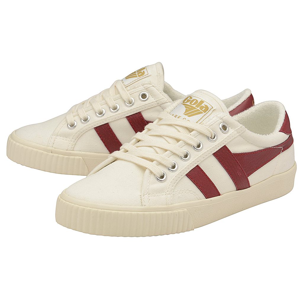 Gola Vegan Classics Tennis Mark Cox Sneakers Branco Vermelhas Escuro Portugal | SDVH92357