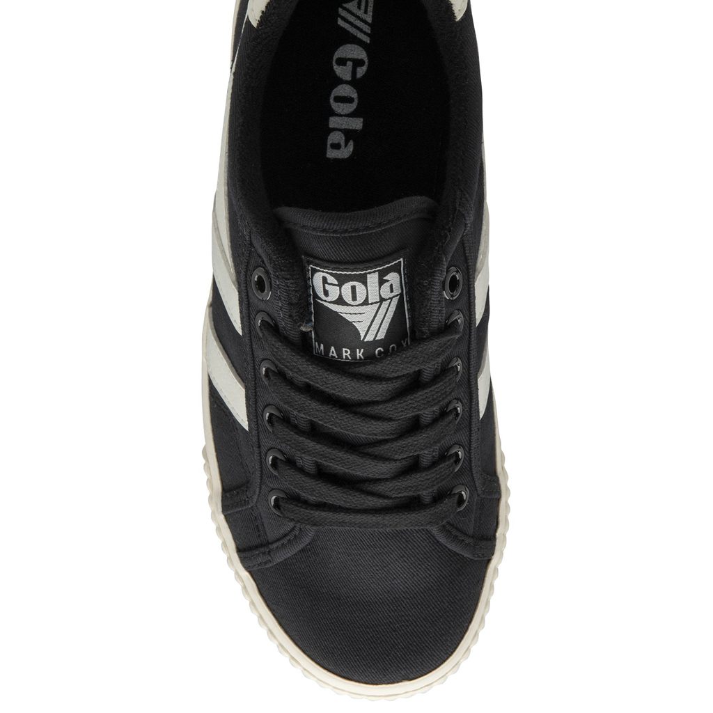 Gola Vegan Classics Tennis Mark Cox Sneakers Pretas Branco Portugal | FYZS41067