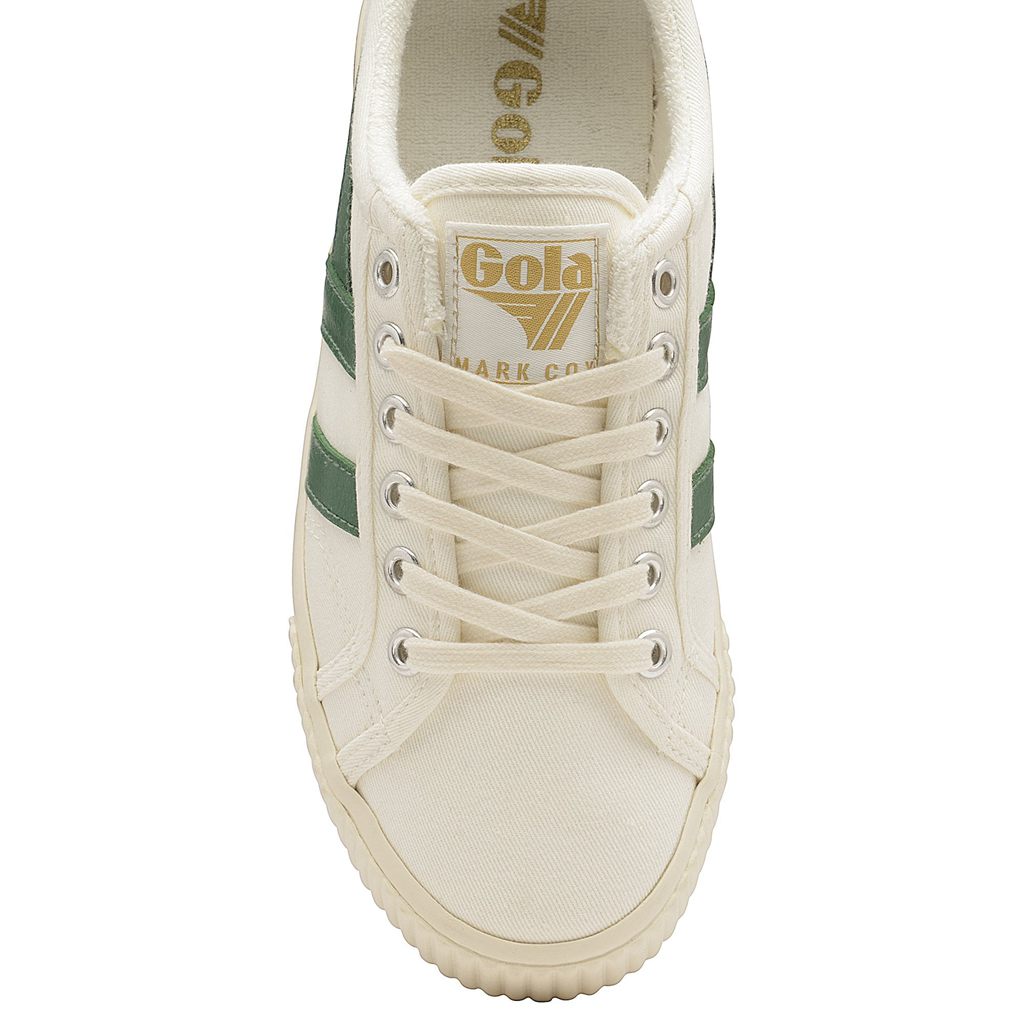 Gola Vegan Classics Tennis Mark Cox Sneakers Branco Verdes Escuro Portugal | XPYZ18059